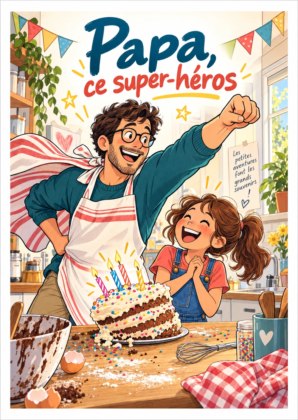 Illustration pour une BD : Anniversaire