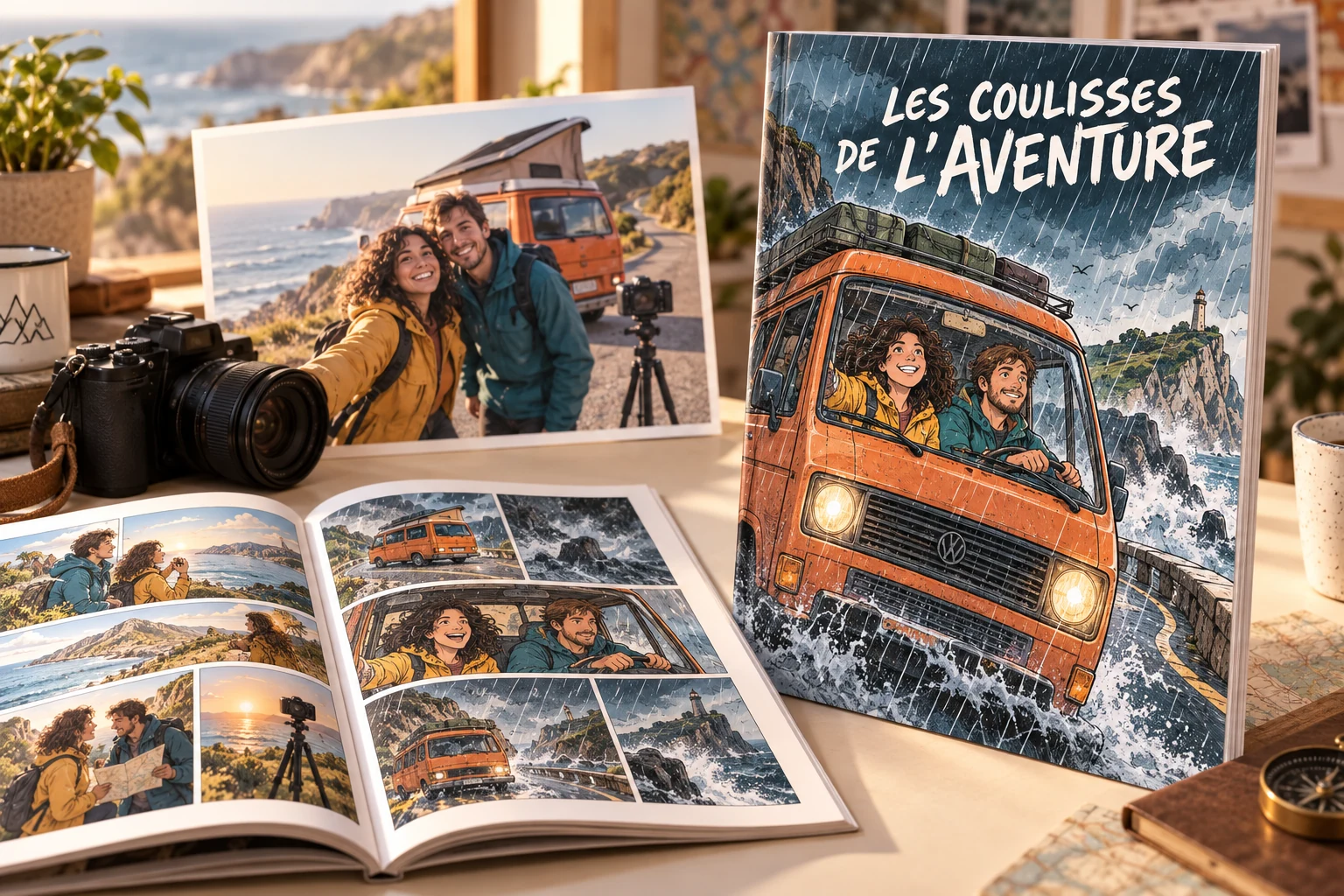 Une aventure de créateurs transformée en BD