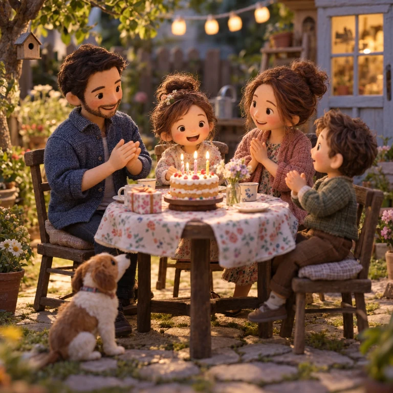 Scène narrative dans un décor de diorama miniature