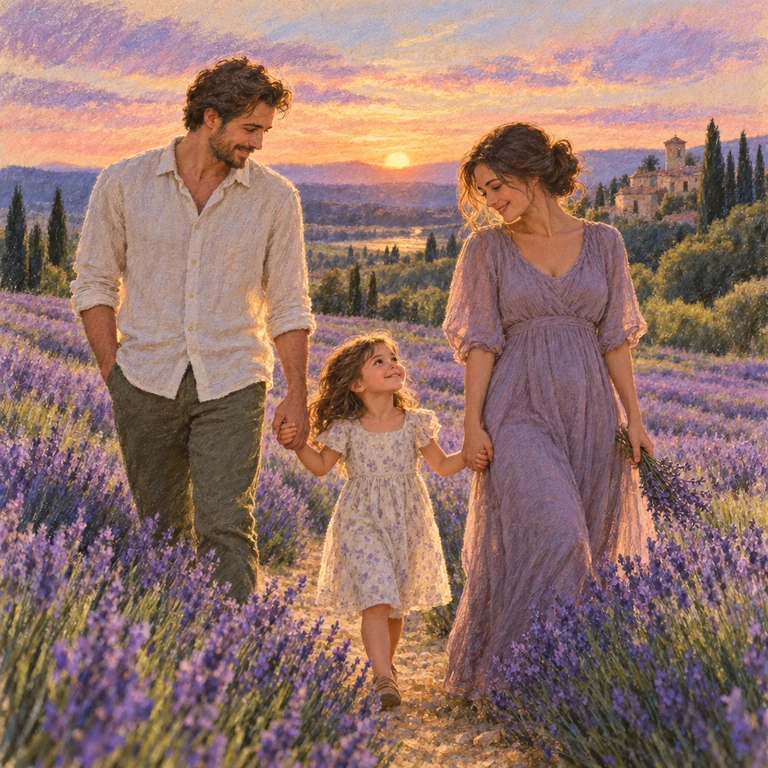 Illustration douce au pastel et à la craie, traits colorés et papier texturé