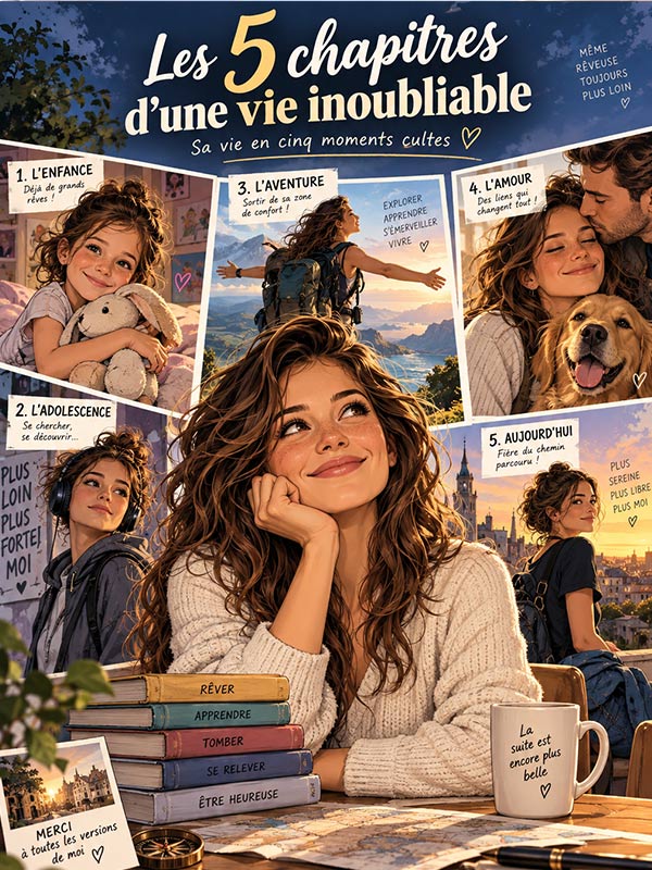 Les cinq chapitres d'une vie inoubliable