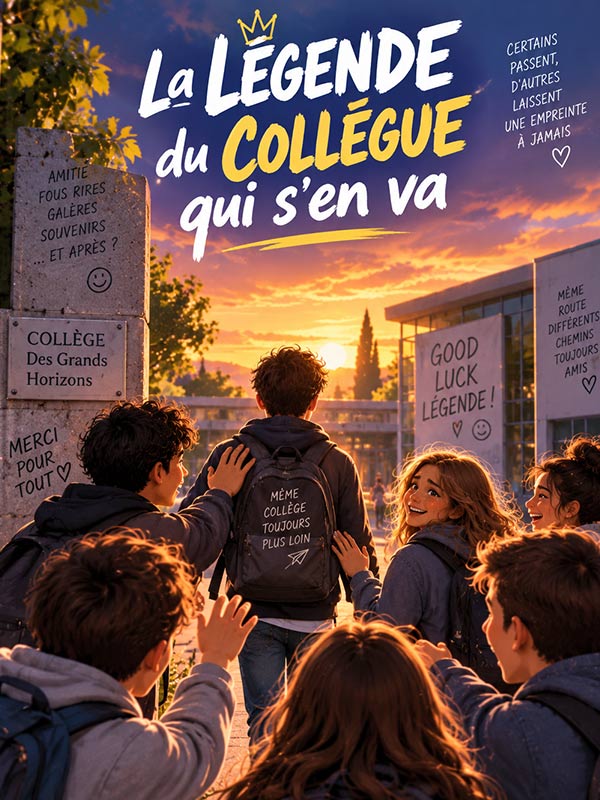 Une bande d'amis se sépare en quittant le collège