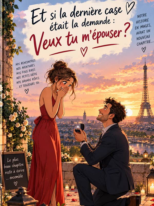 Et si la dernière case était la demande Veux-tu m'épouser