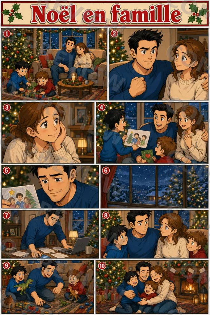 Noël en famille