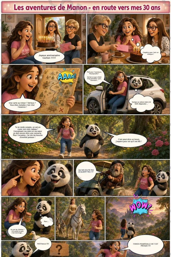 Les aventures de Manon - en route vers mes 30 ans